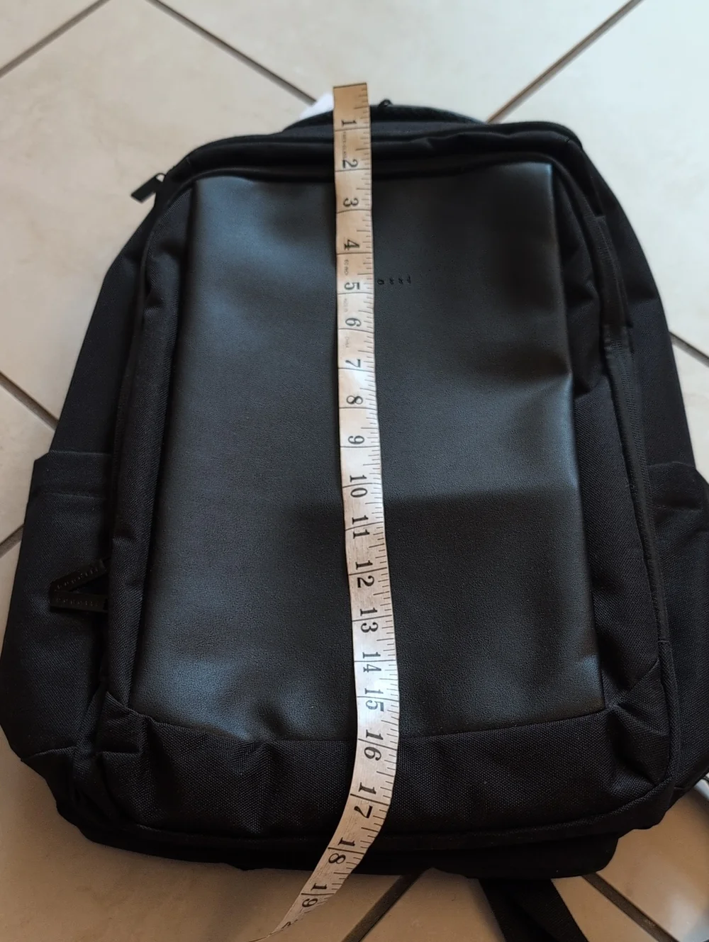 NWT Bugatti Adrian Laptop Backpack Black
